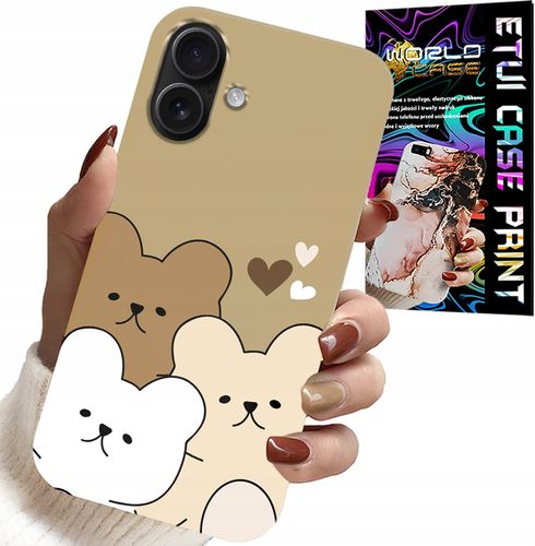 ETUI DO IPHONE 16 PLUS - MIŚ, MISIE WZORY DLA NAJMŁODSZYCH DZIECI na Arena.pl