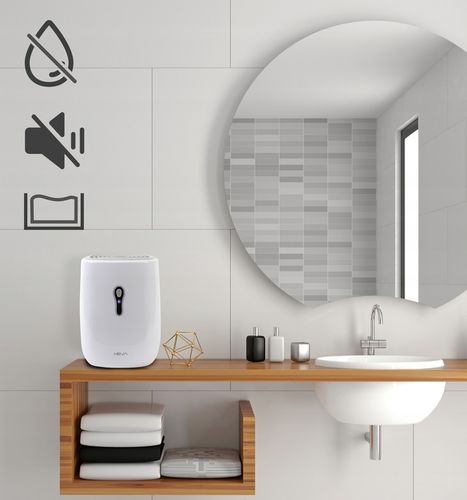 Pochłaniacz wilgoci osuszacz powietrza HEVA DUX cichy wydajny 800 ml LED na Arena.pl