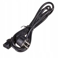 2 x KABEL PRZEWÓD ZASILAJĄCY DO KOMPUTERA MONITOR 3M