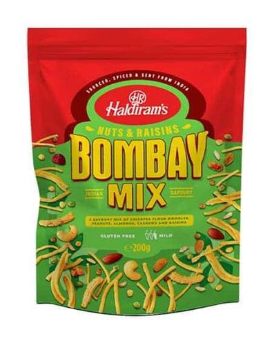 Indyjska przekąska Bombay Mix Nut & Raisins Haldiram's 200g na Arena.pl