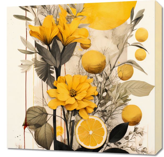 Obraz 60x60cm Cytrusowy Zachwyt zdjęcie 1