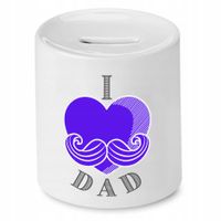 Skarbonka Dla Taty I Love Dad Prezent Z Nadrukiem Ze Zdjęciem