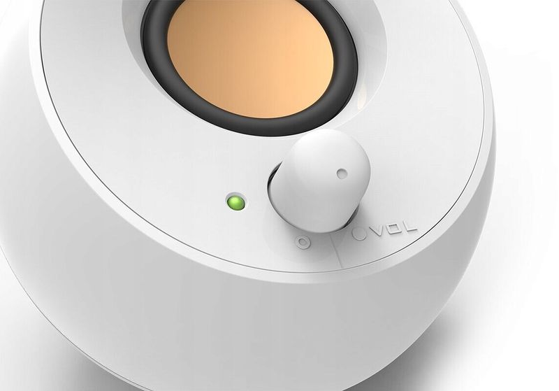 Głośniki komputerowe Creative Pebble 2.0 USB / Jack Białe zdjęcie 9