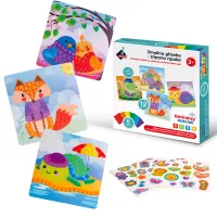 Mozaika wyklejanka, zwierzątka