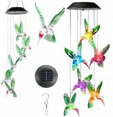 Girlanda ogrodowa Solar dzwonek wietrzny KOLIBRY