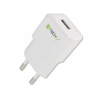 SIECIOWA ŁADOWARKA TECHLY USB 5V 2.1A SLIM BIAŁA