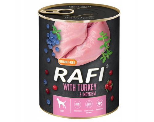 RAFI PREMIUM Mokra karma dla psa Mix smaków 12x800g na Arena.pl