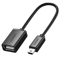 Adapter OTG mini USB UGREEN US249 (czarny)