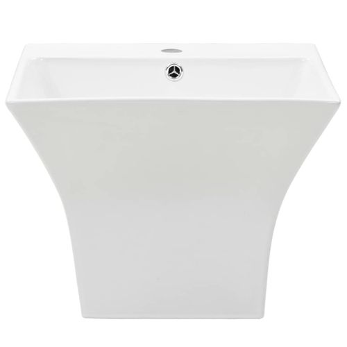 Umywalka ścienna ceramiczna biała 500x450x410mm na Arena.pl