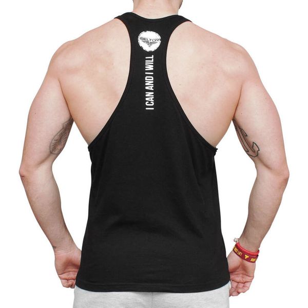 Beltor - Koszulka Stringer I Can & I Will czarny XL zdjęcie 3