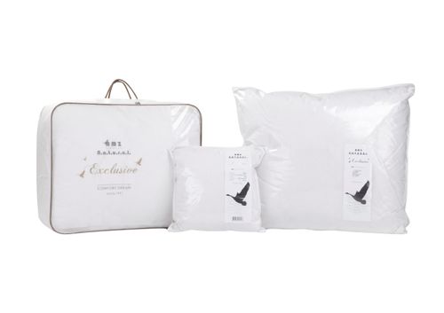 Kołdra puchowa CAŁOROCZNA 155x200 ROYAL biała 100% puch na Arena.pl