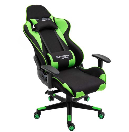 fotel gamingowy extreme playmaker black/green na Arena.pl