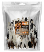UNIQ PETS Przysmak dla psa uszy królicze z futrem - przekąska psa 1000g