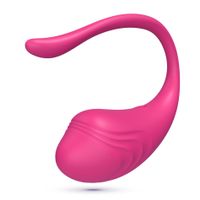 crushious tamago rechargeable vibrating egg with remote pink