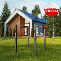 DRĄŻEK ZEWNETRZNY OGRODOWY+PORĘCZE do podciagania place park STREET WORKOUT