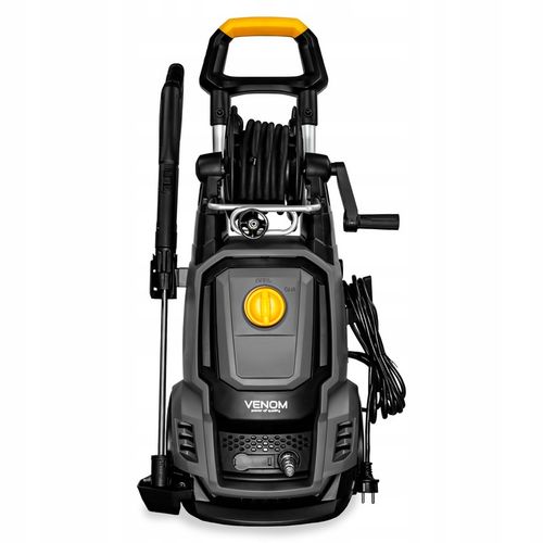 MYJKA CIŚNIENIOWA VENOM 380 BAR POMPA ALUM-MOSIĘŻNA ZWIJACZ ZESTAW WĄŻ na Arena.pl