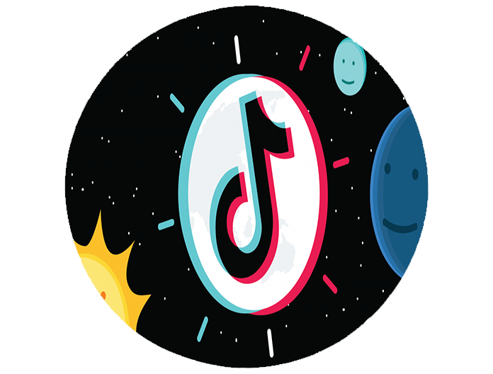 Podkładka pod myszkę Tik Tok zdjęcie 2