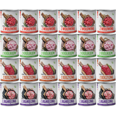 MOKRA KARMA DLA PSA TufTuf Puszka mielonka MIX SMAKÓW ZESTAW 24x800g