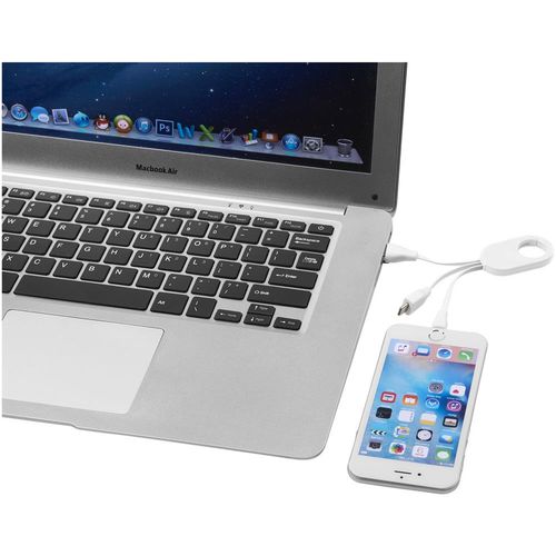 Kabel do ładowania 3w1 Troop 13499301 Biały na Arena.pl