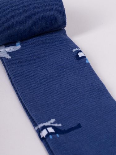 Rajstopy chłopięce bawełniane we wzory 3PAK 116-122 YOCLUB na Arena.pl