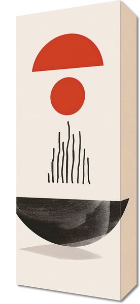 Obraz 20x50cm Półokrągła Forma zdjęcie 1