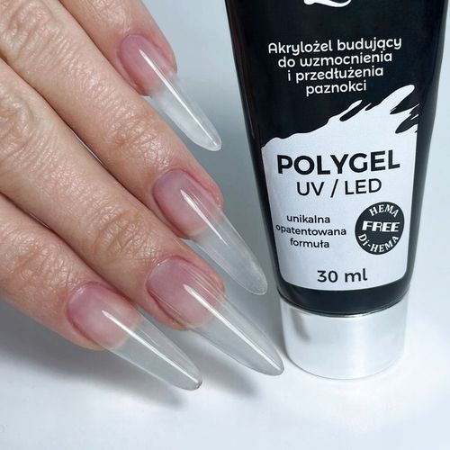 Polygel akrylożel MollyLac żel budujący do przedlużania paznokci CLEAR na Arena.pl