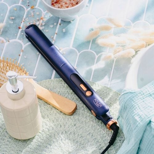 PROSTOWNICA DO WŁOSÓW Z JONIZACJĄ REGULACJA TEMPERATURY TYTANOWE na Arena.pl