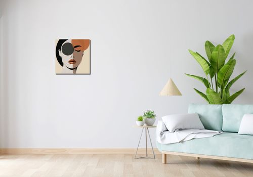 Obraz 40x40cm Dwie Strony Piękna na Arena.pl