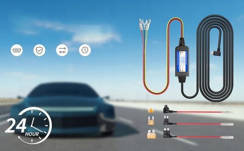 Zestaw Przewodów Do Kamery Samochodowej Micro USB TYP KABEL ACC, BATT ,GND na Arena.pl