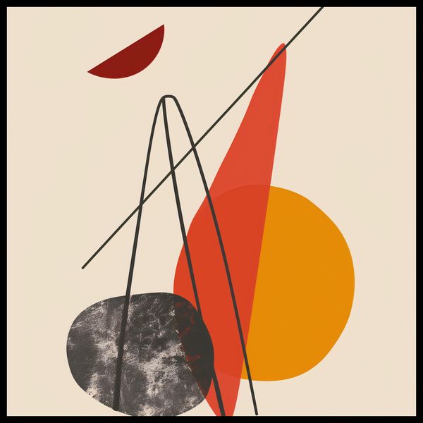 Plakat 60x60cm Harmonijna Forma zdjęcie 2