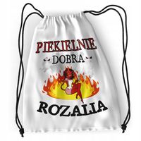Plecak Dla Rozalii Szkolny Worek Torba Z Nadrukiem Ze Zdjęciem