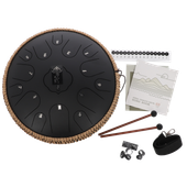 Lotus Tongue Drum Tank Handpan 14" 15 ton Hluru-Wangyou + Torba Pałki