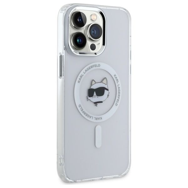 Etui Karl Lagerfeld do iPhone 14 Pro Max, Biały, MagSafe zdjęcie 4