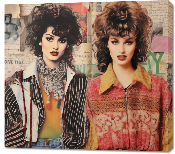 Obraz 100x90cm Ikony Stylu'80 zdjęcie 1