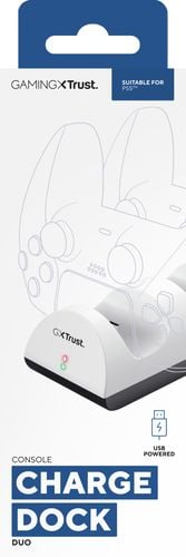 Stacja ładująca TRUST GXT 254 Duo Charging Dock do PS5 na Arena.pl
