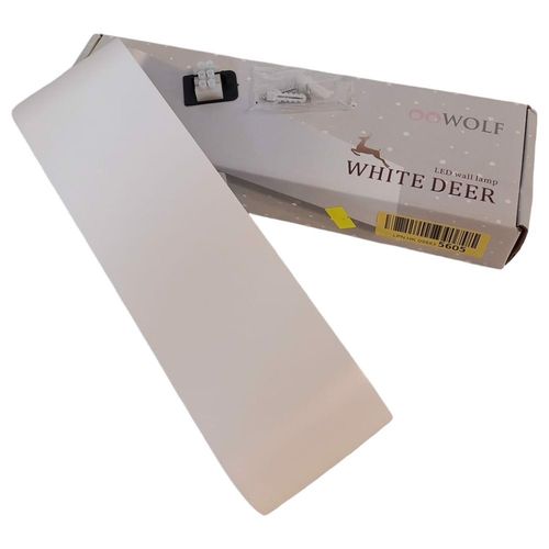 Kinkiet LED wewnętrzny 12W 3000K 1200lm  biały na Arena.pl