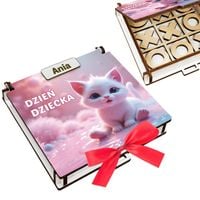 Prezent Na Dzień Dziecka Gra Dla Dzieci Kółko i Krzyżyk Upominek Do Szkoły