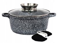 GARNEK MARMUROWY / 24CM / 4,4 L