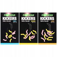 2 x POZYCJONERY KORDA KICKERS PINK & YELLOW MEDIUM