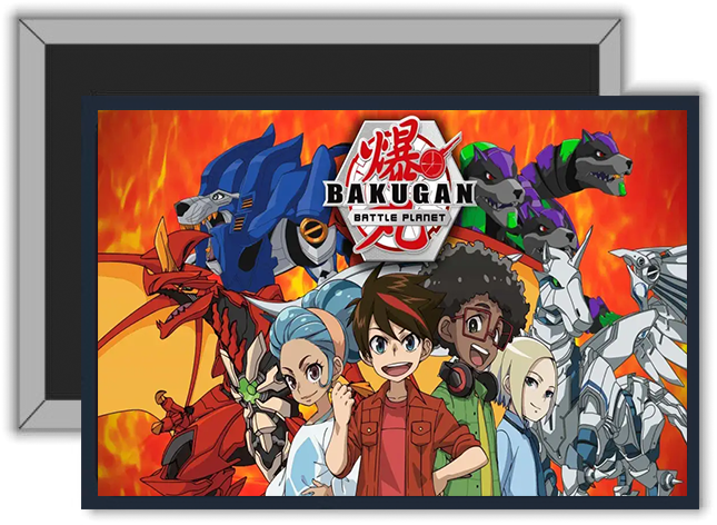 Magnes na lodówkę Bakugan zdjęcie 1