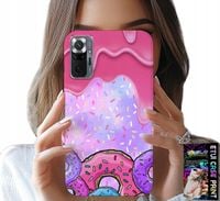 ETUI DO XIAOMI NOTE 10 PRO - SŁODKIE DONUTY Z LUKREM W TLE + SZKŁO