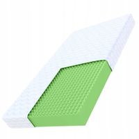 90x200 materac piankowy H3 12 cm profilowany antyalergiczny oddychający