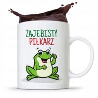 Kubek Dla Piłkarza Zawodnika Żajebisty Piłkarz Z Nadrukiem Ze Zdjęciem