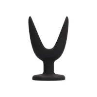 shots plug & play model podwojny, elastyczny korek analny 10 cm