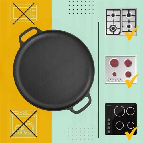 patelnia żeliwna talerz do pizzy hage 30cm indukcja na Arena.pl