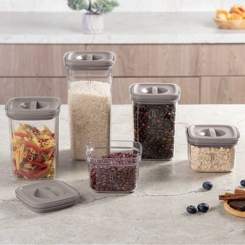 zestaw 5 pojemników na żywność berlinger haus bh-8576 taupe na Arena.pl