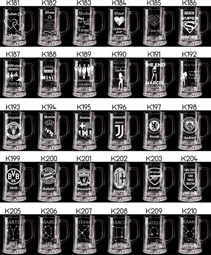 KUFEL DO PIWA Z GRAWEREM 660 ml URODZINY PREZENT DZIEŃ OJCA KAWALERSKI na Arena.pl