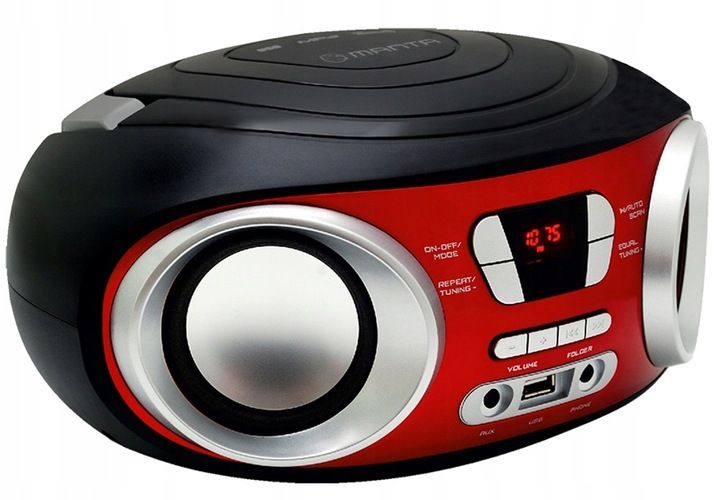 RADIO KUCHENNE BLUETOOTH BOOMBOX MANTA USB AUX FM zdjęcie 4