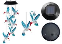 Lampka Solarna Kolibry Ptaki LED Kolorowe