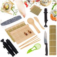ZESTAW DO ROBIENIA SUSHI ROLKA BAZOOKA MATA MASZYNKA AKCESORIA DO SUSHI